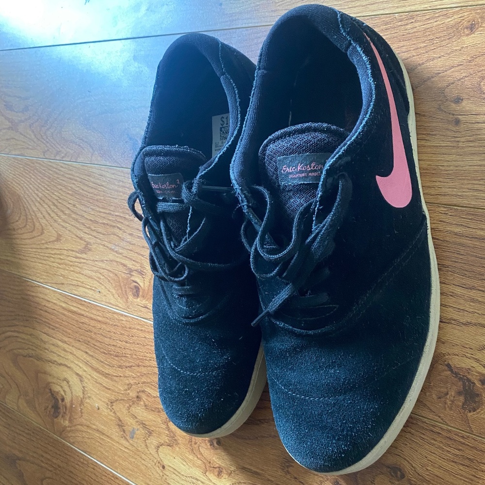 Nike shoes Eric koston black pink women 9